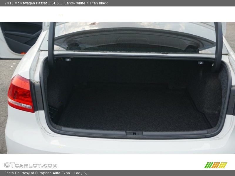 Candy White / Titan Black 2013 Volkswagen Passat 2.5L SE