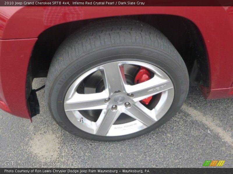 Inferno Red Crystal Pearl / Dark Slate Gray 2010 Jeep Grand Cherokee SRT8 4x4