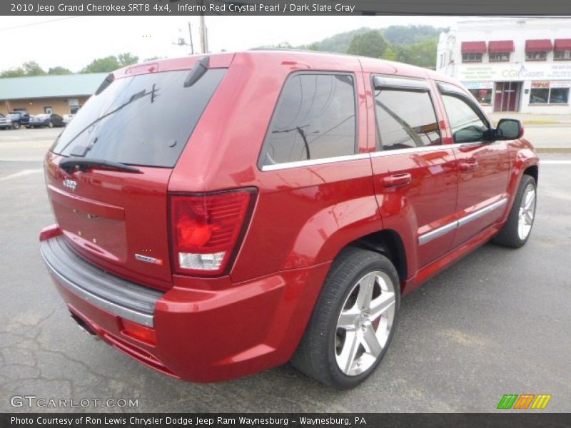 Inferno Red Crystal Pearl / Dark Slate Gray 2010 Jeep Grand Cherokee SRT8 4x4