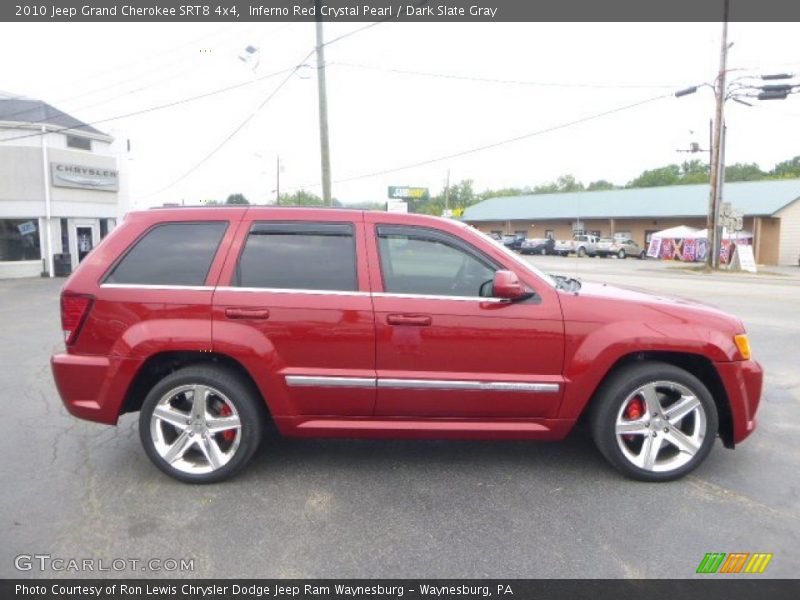 Inferno Red Crystal Pearl / Dark Slate Gray 2010 Jeep Grand Cherokee SRT8 4x4