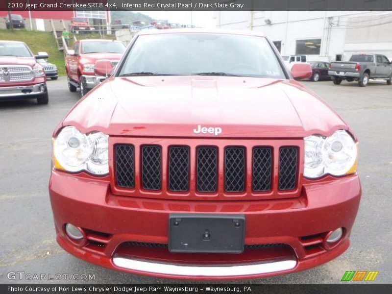 Inferno Red Crystal Pearl / Dark Slate Gray 2010 Jeep Grand Cherokee SRT8 4x4