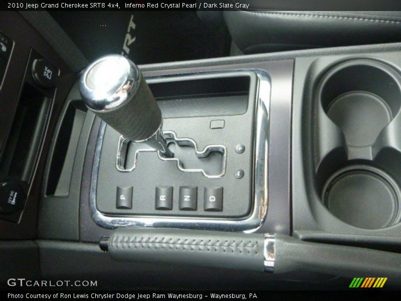 Inferno Red Crystal Pearl / Dark Slate Gray 2010 Jeep Grand Cherokee SRT8 4x4
