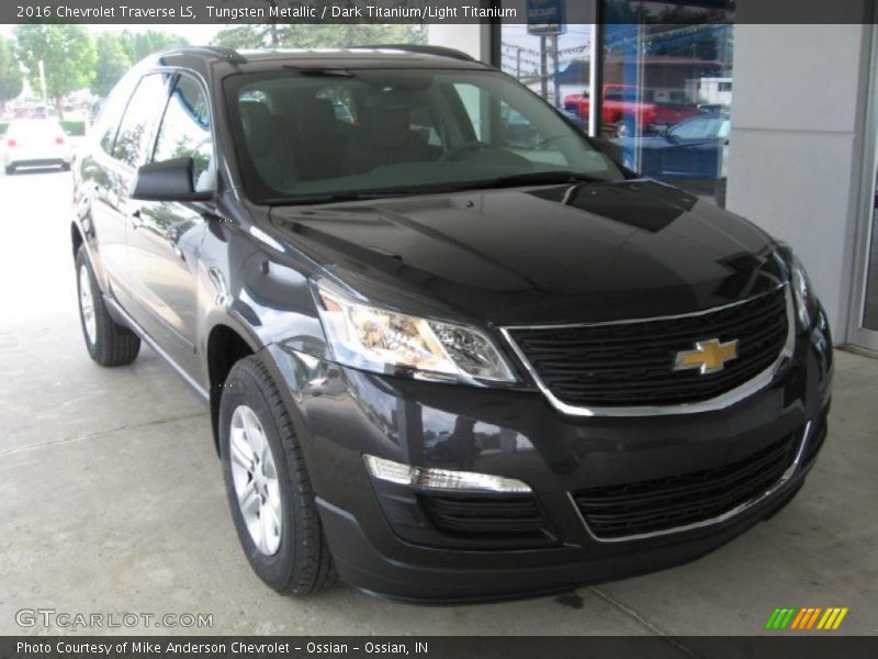 Tungsten Metallic / Dark Titanium/Light Titanium 2016 Chevrolet Traverse LS