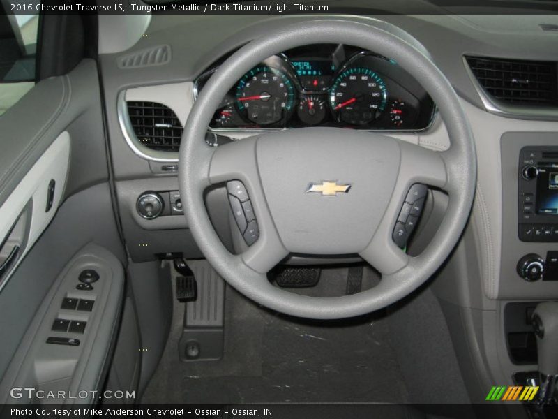 Tungsten Metallic / Dark Titanium/Light Titanium 2016 Chevrolet Traverse LS
