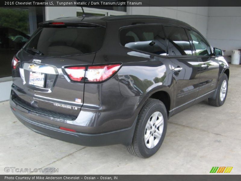 Tungsten Metallic / Dark Titanium/Light Titanium 2016 Chevrolet Traverse LS