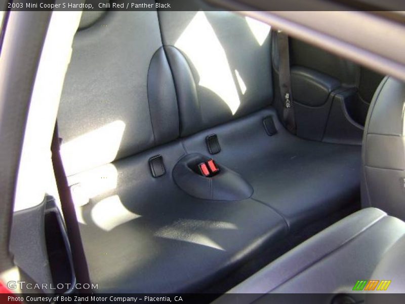 Chili Red / Panther Black 2003 Mini Cooper S Hardtop
