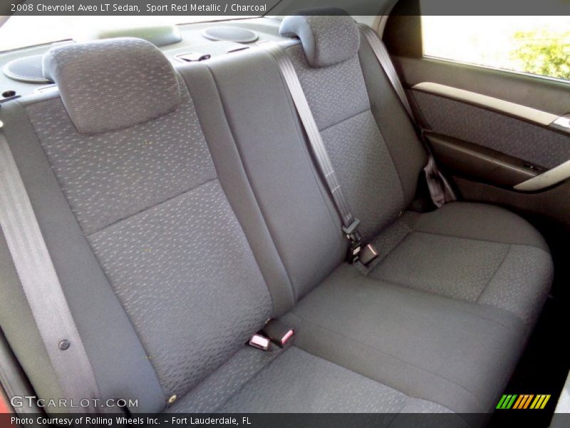 Sport Red Metallic / Charcoal 2008 Chevrolet Aveo LT Sedan