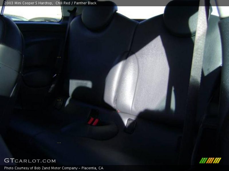 Chili Red / Panther Black 2003 Mini Cooper S Hardtop