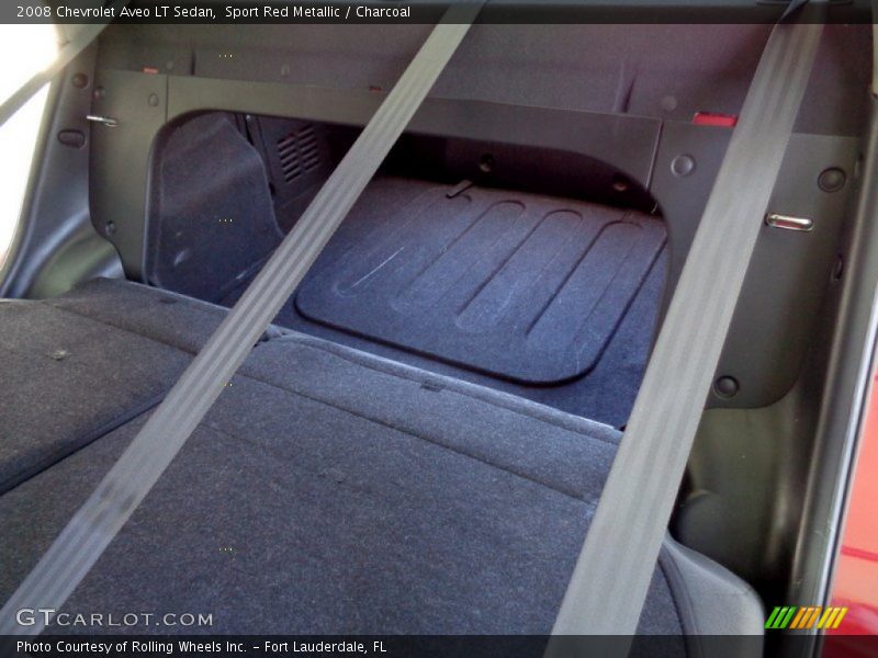 Sport Red Metallic / Charcoal 2008 Chevrolet Aveo LT Sedan