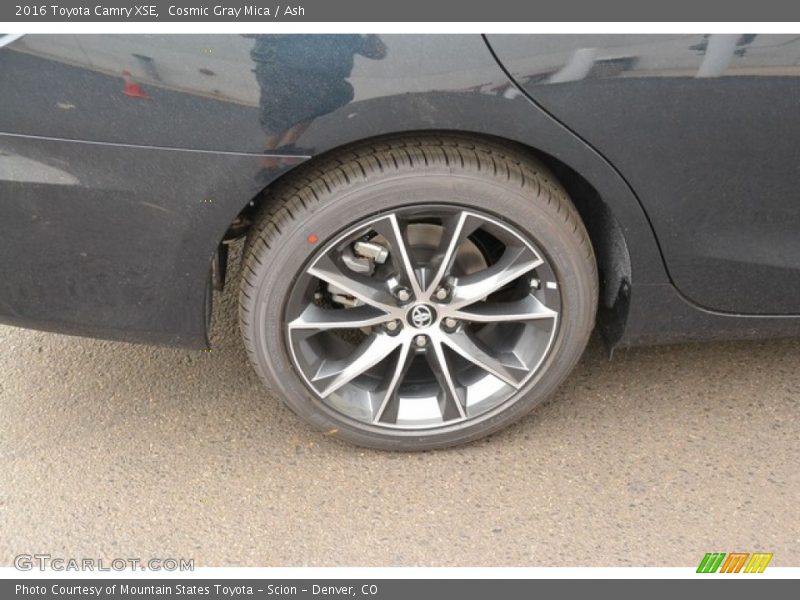 Cosmic Gray Mica / Ash 2016 Toyota Camry XSE