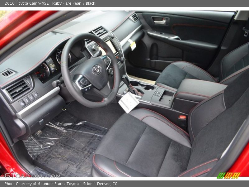 Ruby Flare Pearl / Black 2016 Toyota Camry XSE