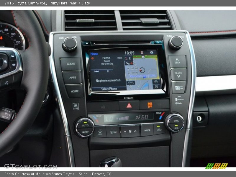 Ruby Flare Pearl / Black 2016 Toyota Camry XSE