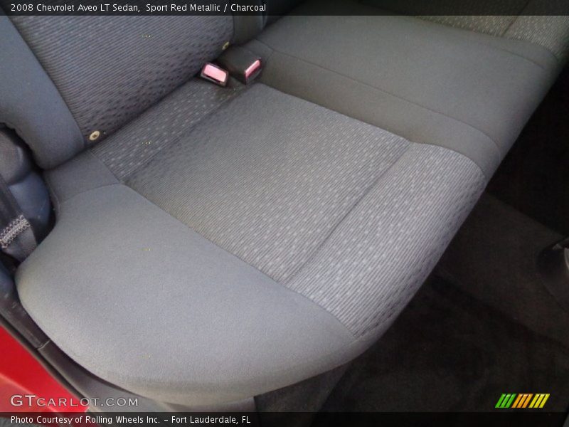 Sport Red Metallic / Charcoal 2008 Chevrolet Aveo LT Sedan