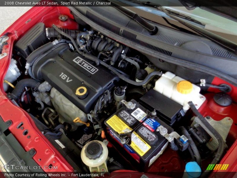 Sport Red Metallic / Charcoal 2008 Chevrolet Aveo LT Sedan