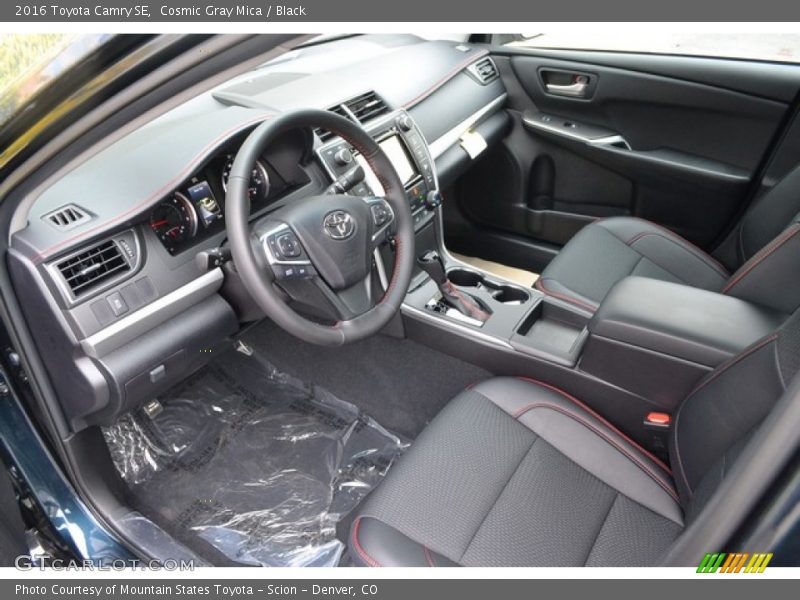  2016 Camry SE Black Interior