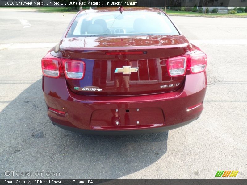 Butte Red Metallic / Jet Black/Titanium 2016 Chevrolet Malibu Limited LT