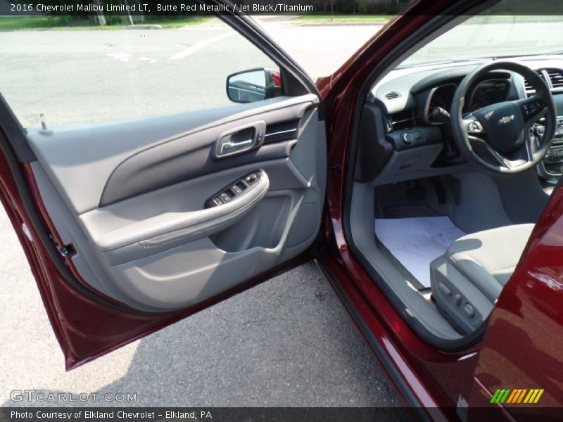 Butte Red Metallic / Jet Black/Titanium 2016 Chevrolet Malibu Limited LT