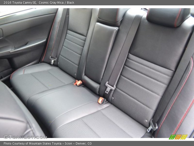 Cosmic Gray Mica / Black 2016 Toyota Camry SE