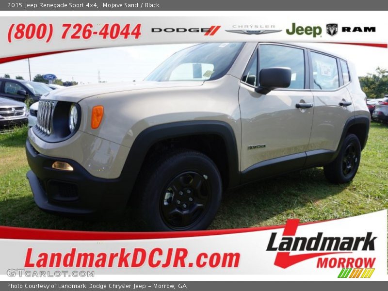 Mojave Sand / Black 2015 Jeep Renegade Sport 4x4