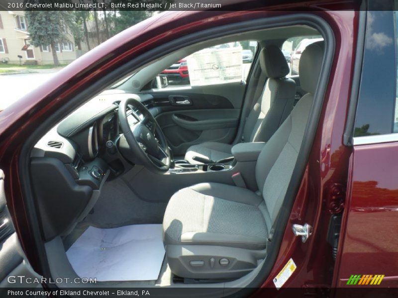 Butte Red Metallic / Jet Black/Titanium 2016 Chevrolet Malibu Limited LT