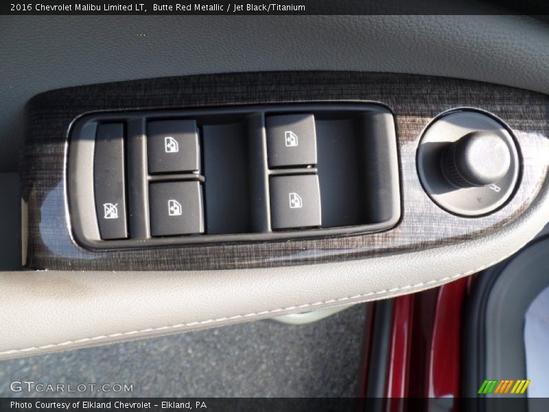 Butte Red Metallic / Jet Black/Titanium 2016 Chevrolet Malibu Limited LT