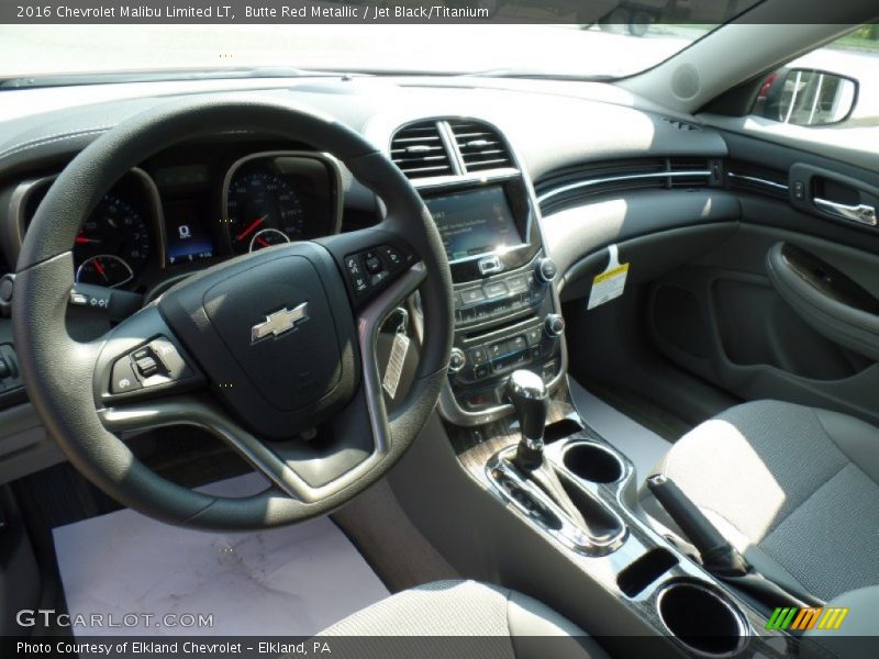 Butte Red Metallic / Jet Black/Titanium 2016 Chevrolet Malibu Limited LT