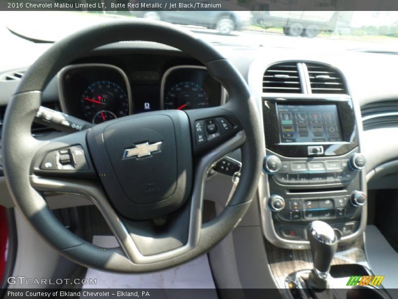 Butte Red Metallic / Jet Black/Titanium 2016 Chevrolet Malibu Limited LT