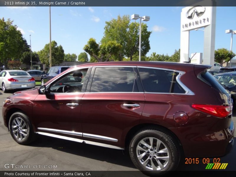 Midnight Garnet / Graphite 2013 Infiniti JX 35