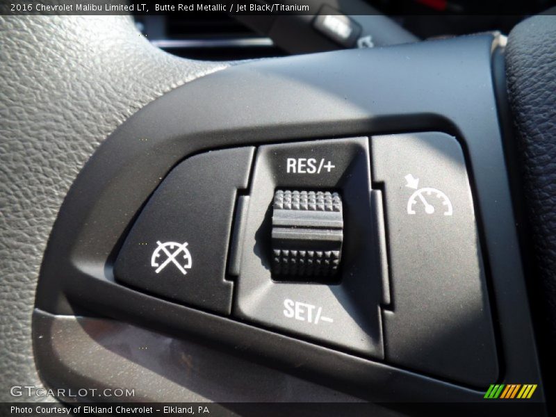 Butte Red Metallic / Jet Black/Titanium 2016 Chevrolet Malibu Limited LT