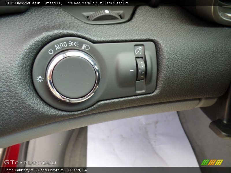 Butte Red Metallic / Jet Black/Titanium 2016 Chevrolet Malibu Limited LT