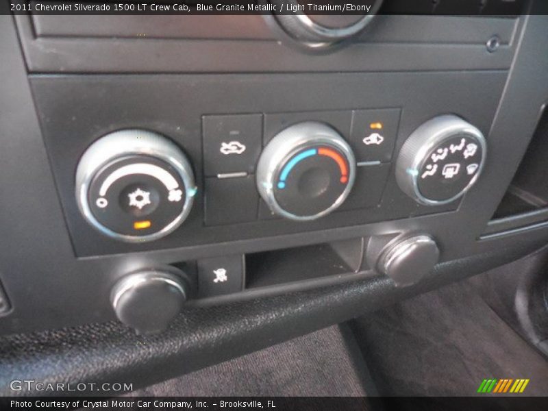 Blue Granite Metallic / Light Titanium/Ebony 2011 Chevrolet Silverado 1500 LT Crew Cab