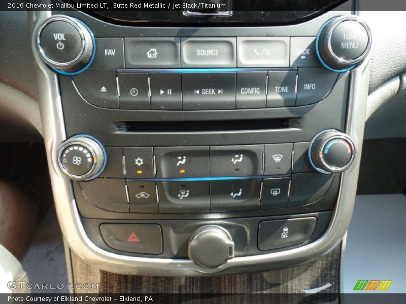Butte Red Metallic / Jet Black/Titanium 2016 Chevrolet Malibu Limited LT