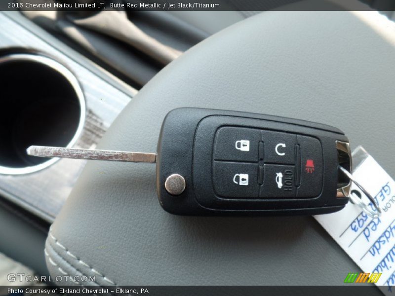 Butte Red Metallic / Jet Black/Titanium 2016 Chevrolet Malibu Limited LT
