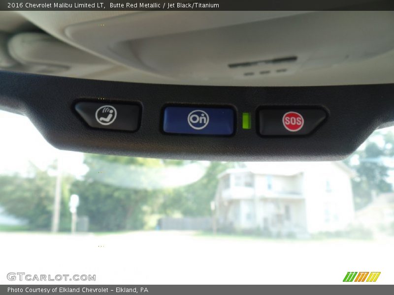 Butte Red Metallic / Jet Black/Titanium 2016 Chevrolet Malibu Limited LT
