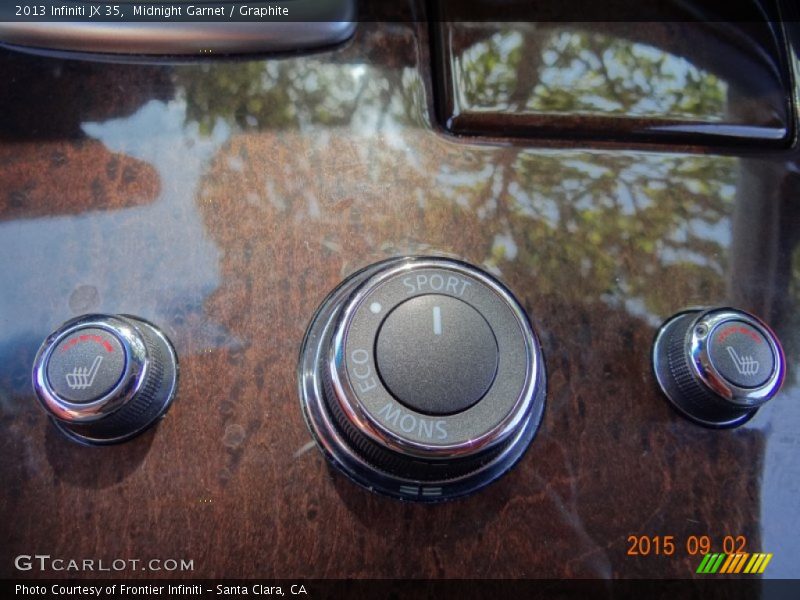 Midnight Garnet / Graphite 2013 Infiniti JX 35