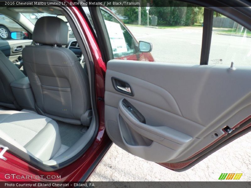 Butte Red Metallic / Jet Black/Titanium 2016 Chevrolet Malibu Limited LT