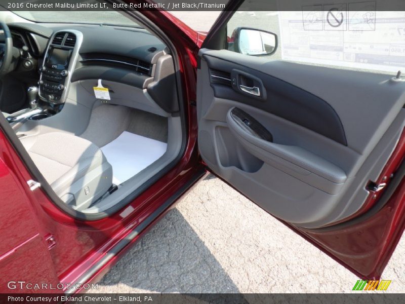 Butte Red Metallic / Jet Black/Titanium 2016 Chevrolet Malibu Limited LT