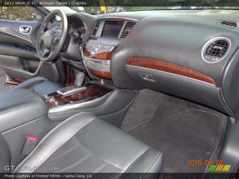 Midnight Garnet / Graphite 2013 Infiniti JX 35
