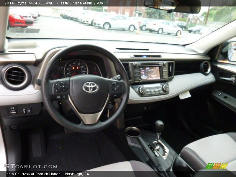 Classic Silver Metallic / Ash 2014 Toyota RAV4 XLE AWD