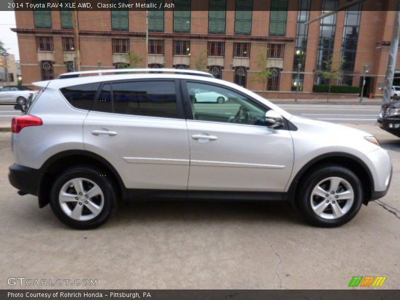 Classic Silver Metallic / Ash 2014 Toyota RAV4 XLE AWD