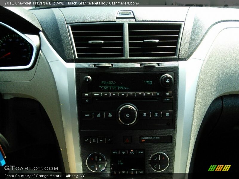 Black Granite Metallic / Cashmere/Ebony 2011 Chevrolet Traverse LTZ AWD