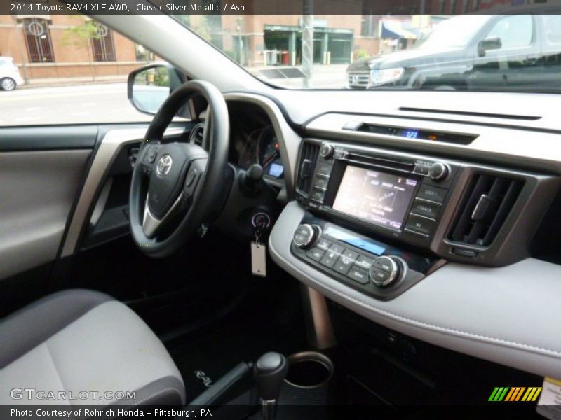 Classic Silver Metallic / Ash 2014 Toyota RAV4 XLE AWD