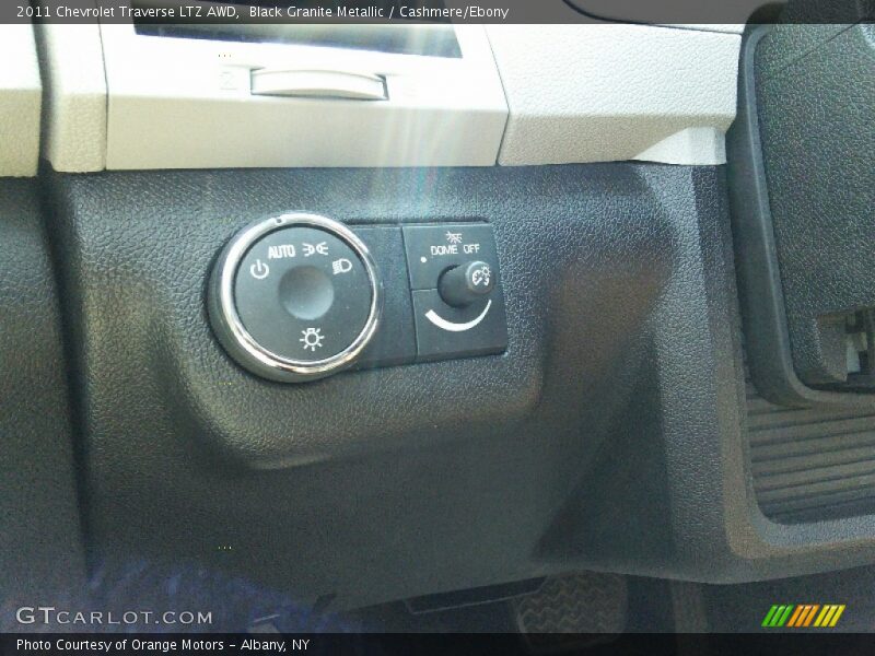 Black Granite Metallic / Cashmere/Ebony 2011 Chevrolet Traverse LTZ AWD