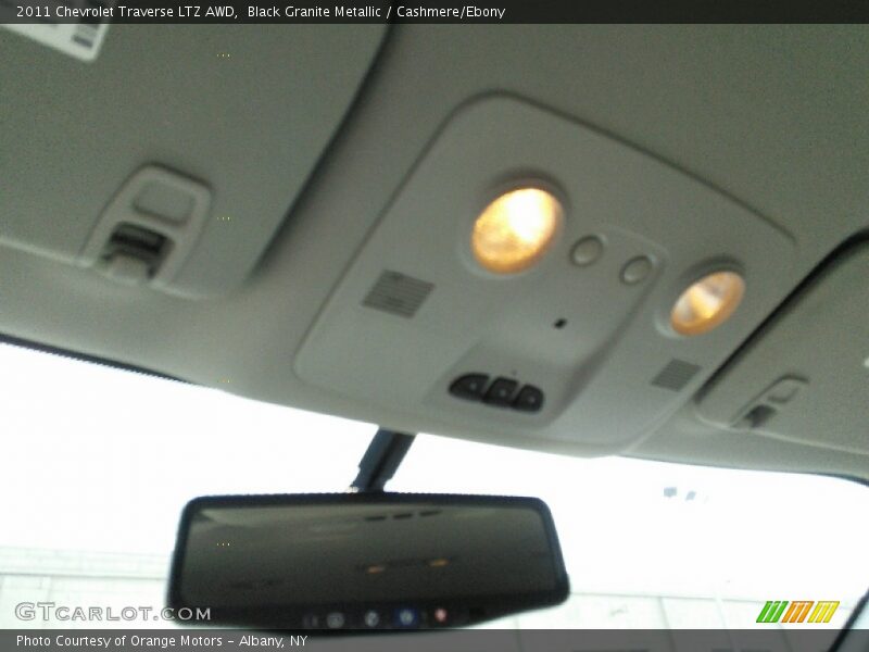 Black Granite Metallic / Cashmere/Ebony 2011 Chevrolet Traverse LTZ AWD