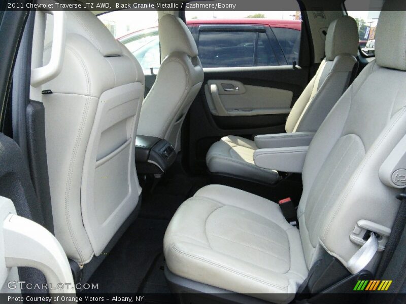 Black Granite Metallic / Cashmere/Ebony 2011 Chevrolet Traverse LTZ AWD