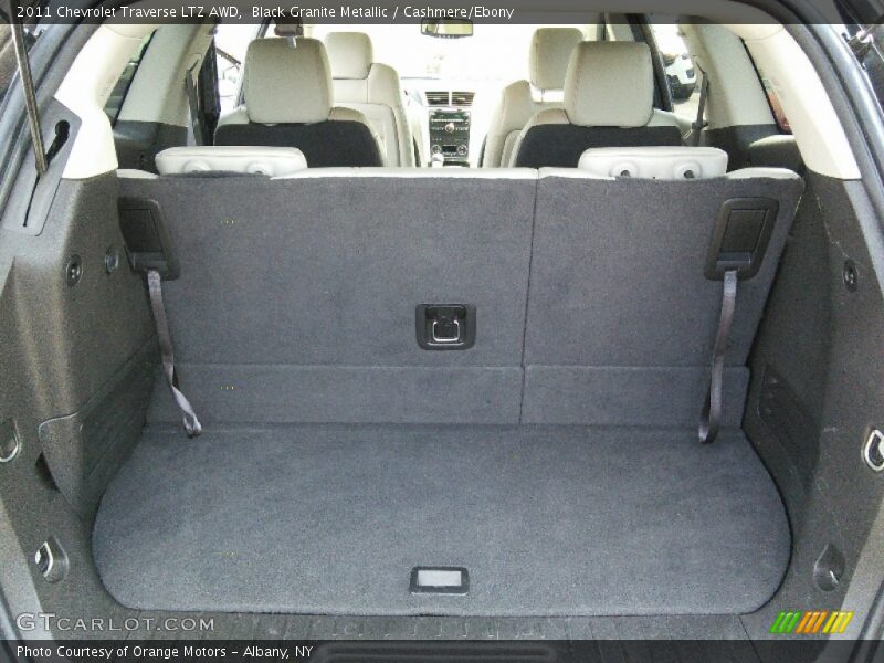 Black Granite Metallic / Cashmere/Ebony 2011 Chevrolet Traverse LTZ AWD