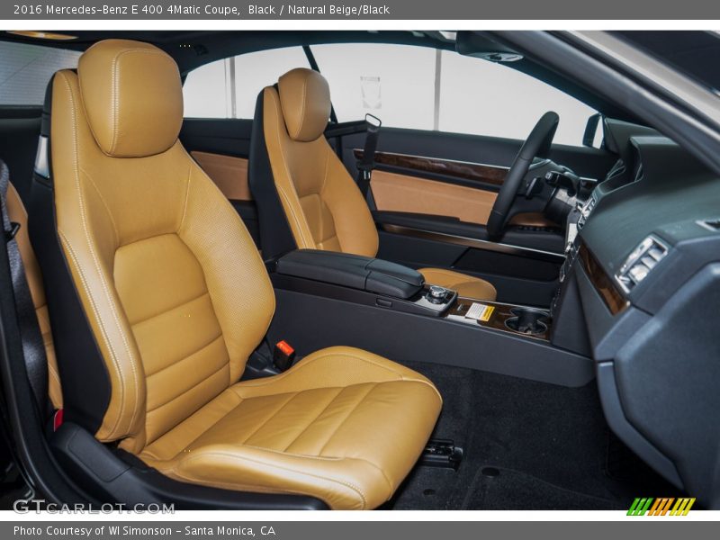 Black / Natural Beige/Black 2016 Mercedes-Benz E 400 4Matic Coupe