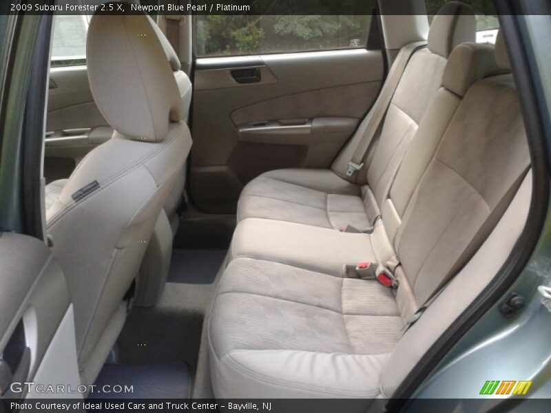 Newport Blue Pearl / Platinum 2009 Subaru Forester 2.5 X