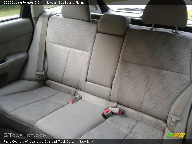 Newport Blue Pearl / Platinum 2009 Subaru Forester 2.5 X