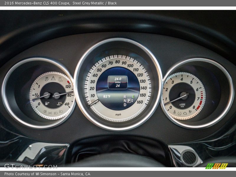 2016 CLS 400 Coupe 400 Coupe Gauges